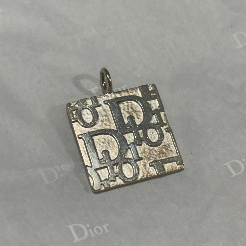 Vintage Dior Silver Pendant